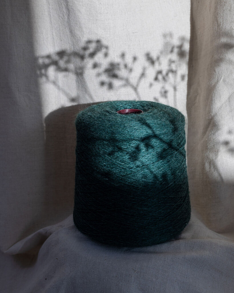 Wool Yarn Cone in Dryad