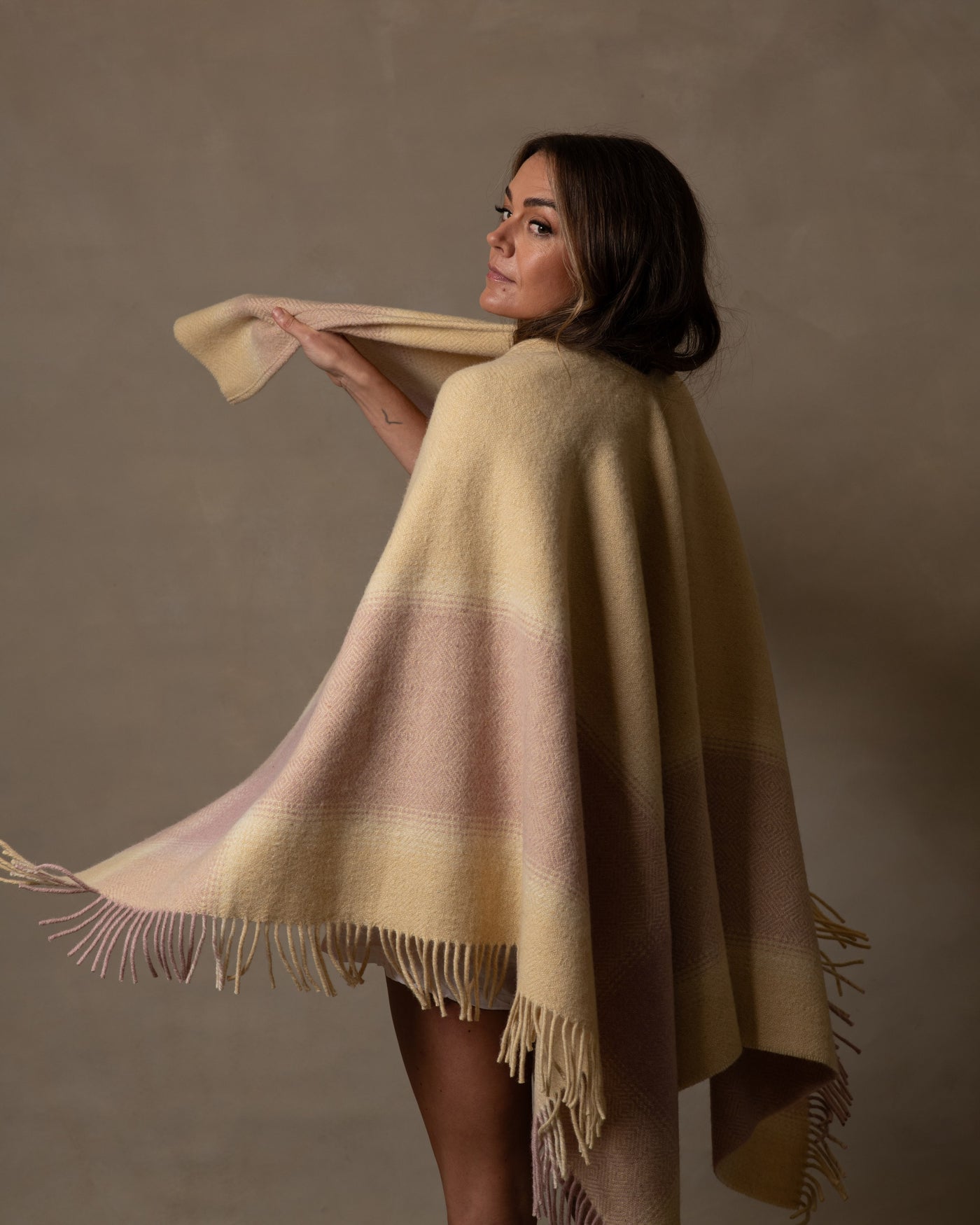 Tara Woven Cape