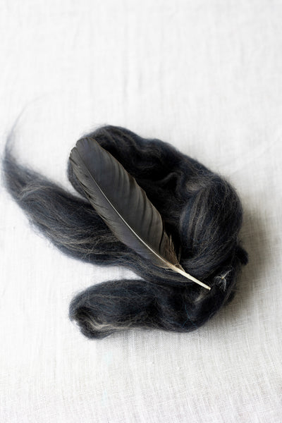 Wool Yarn in Crow