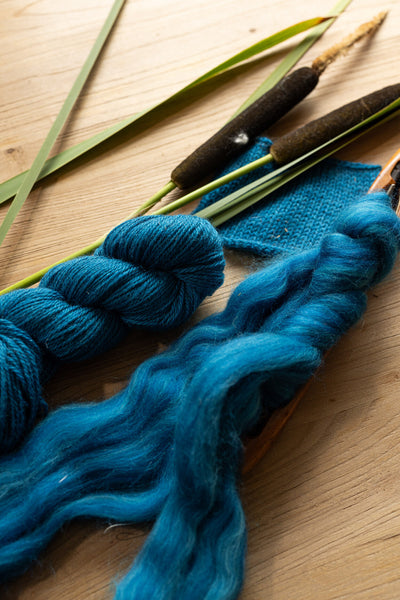 Wool Yarn in Kingfisher