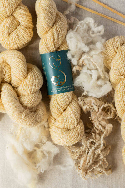 Wool Yarn in Honeybee