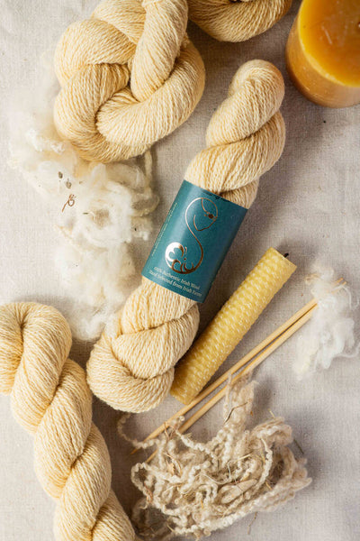 Wool Yarn in Honeybee