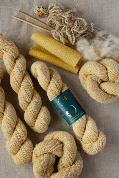 Wool Yarn in Honeybee
