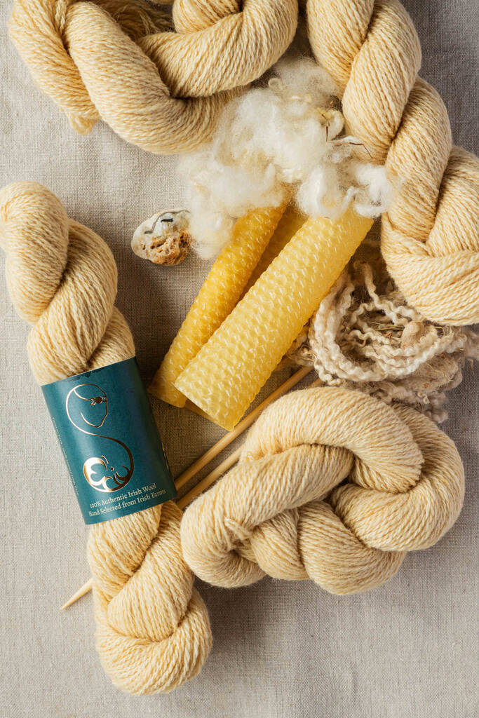 Wool Yarn in Honeybee