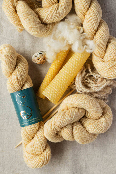 Wool Yarn in Honeybee
