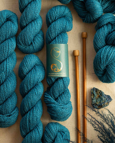 Wool Yarn in Kingfisher