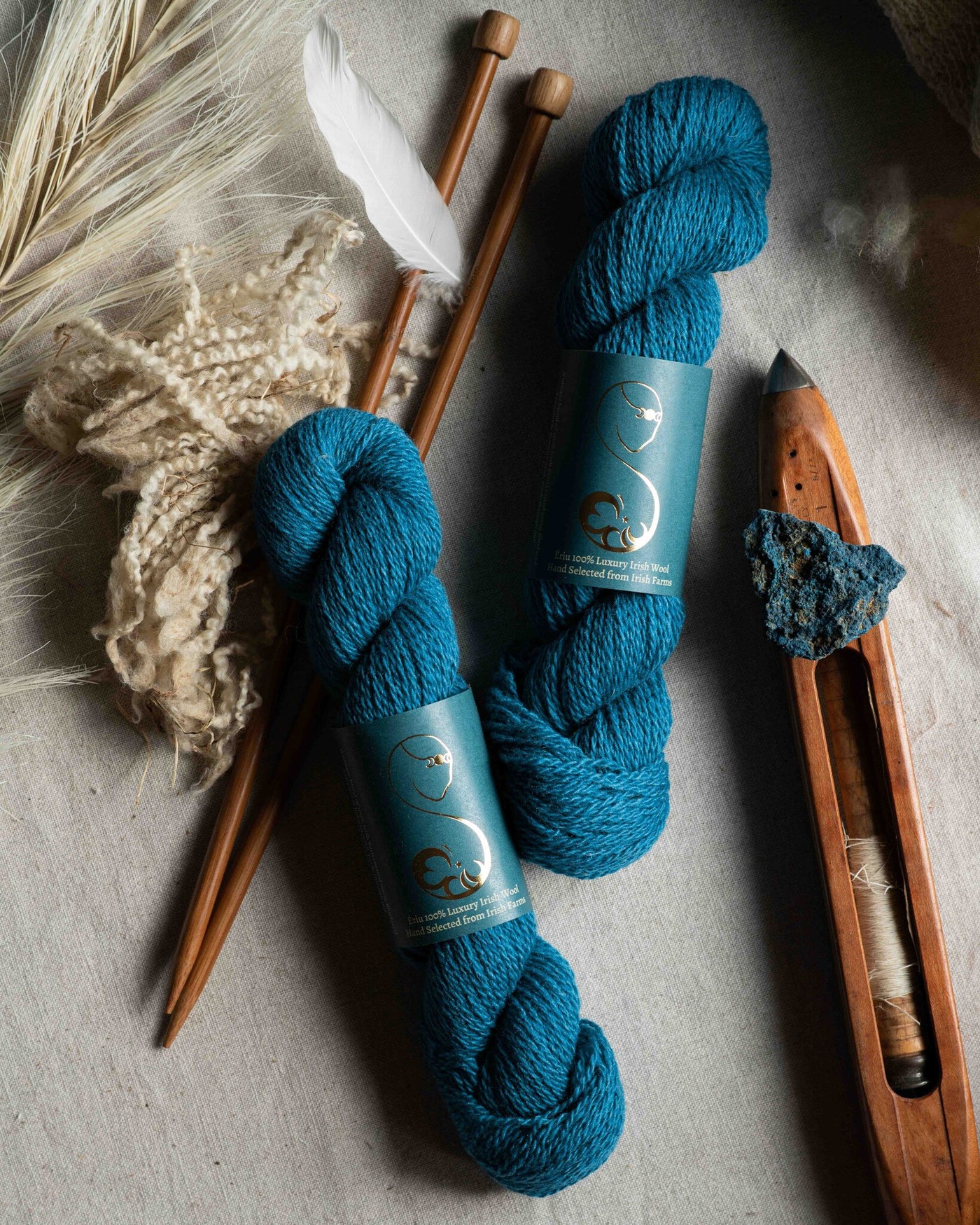 Wool Yarn in Kingfisher