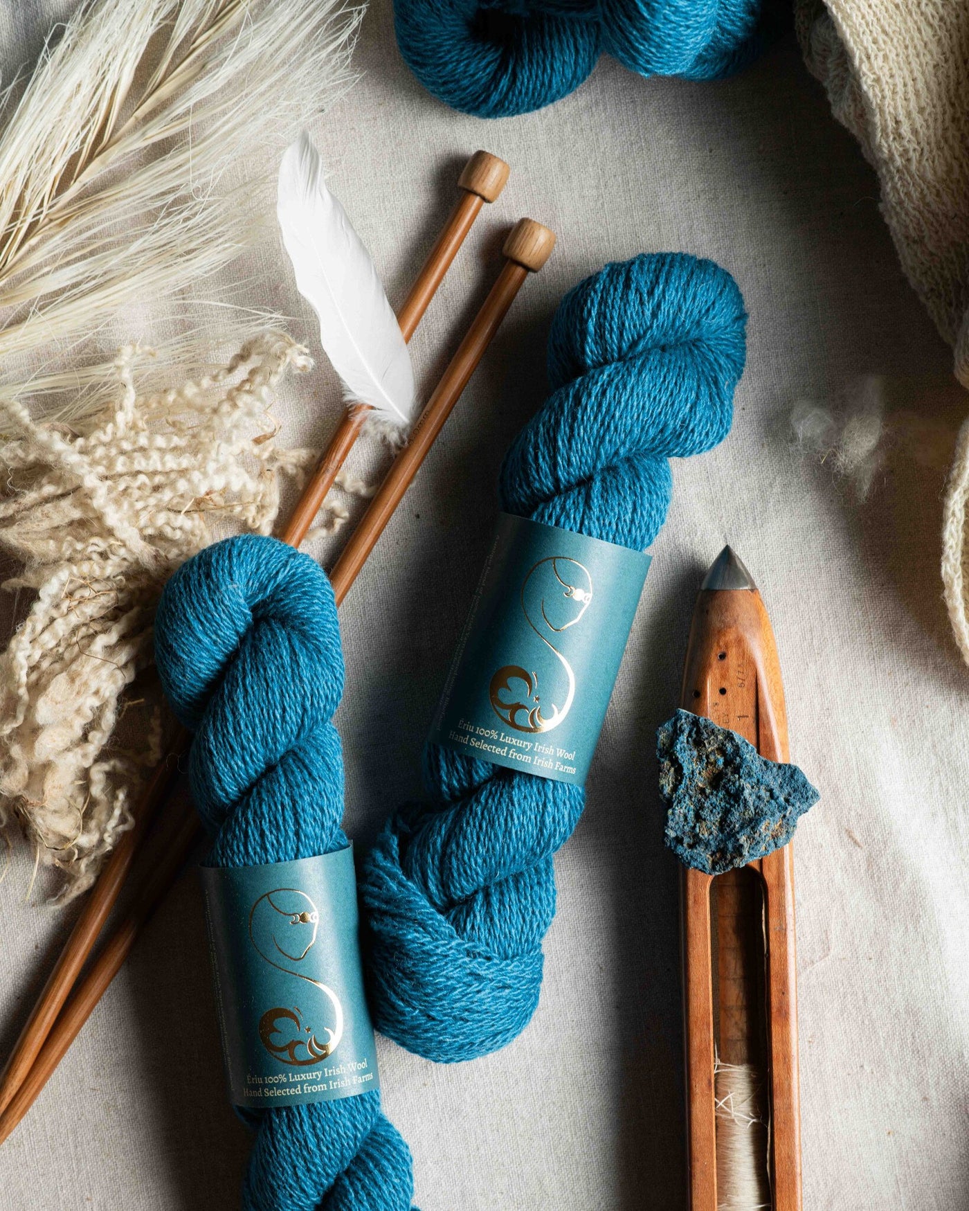 Wool Yarn in Kingfisher