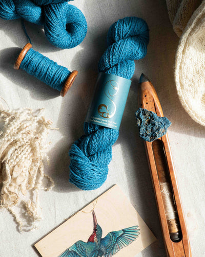 Wool Yarn in Kingfisher